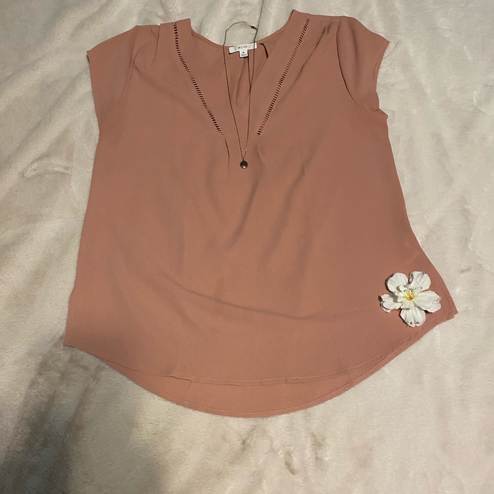 Blush Pink Blouse